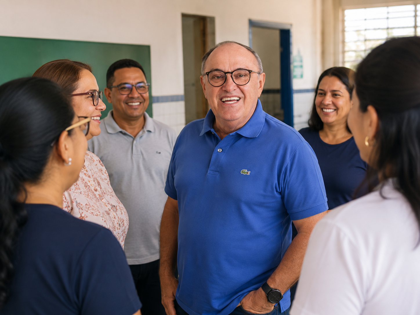 Visita à Escola Municipal