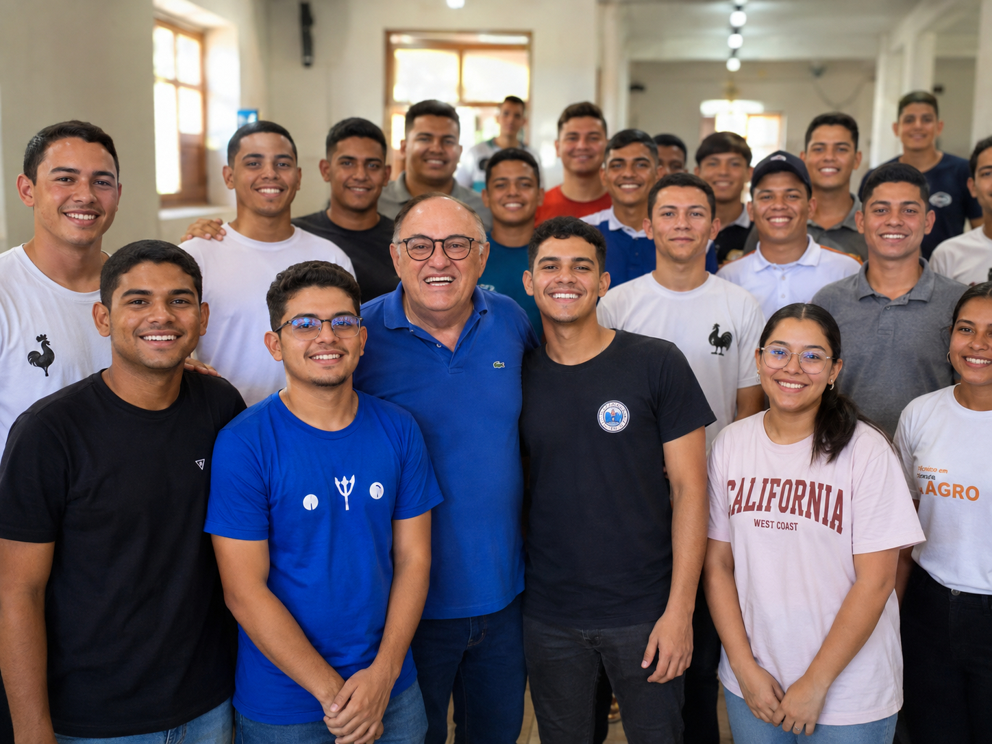 Encontro com jovens